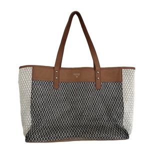 Fossil Tote Shopper Bag Brown Leather